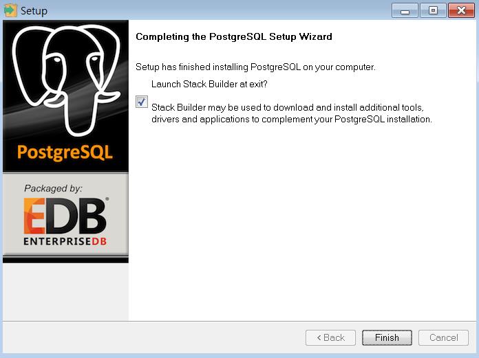 PostgreSQL install : 윈도우 설치