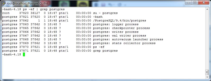 PostgreSQL install : 리눅스