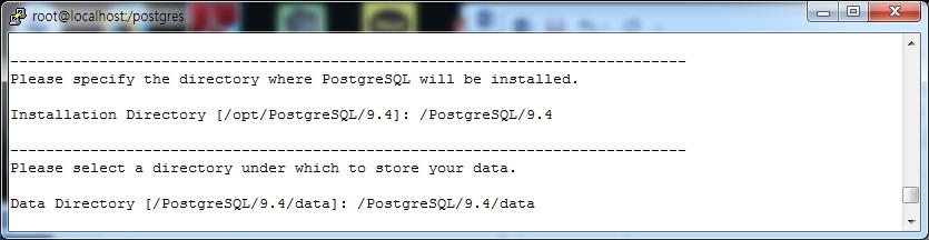 PostgreSQL install : 리눅스