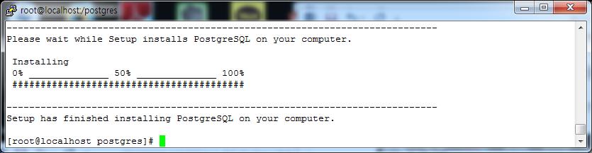 PostgreSQL install : 리눅스
