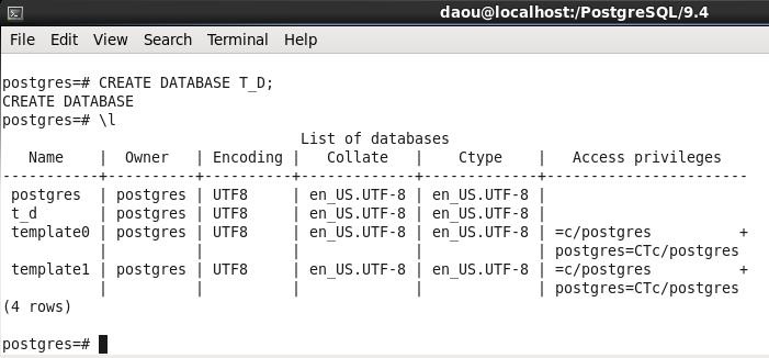 PostgreSQL-DATABASE