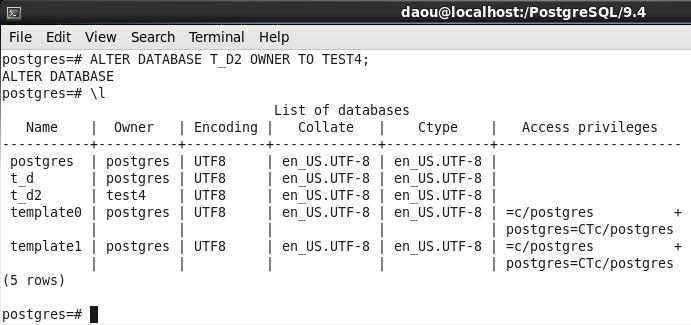 PostgreSQL-DATABASE