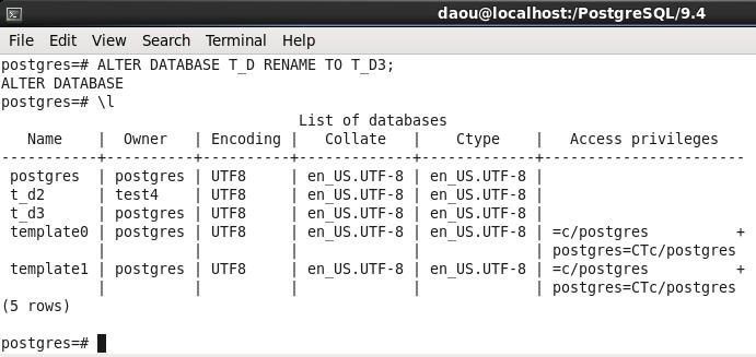 PostgreSQL-DATABASE