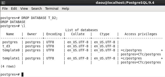 PostgreSQL-DATABASE