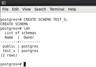 PostgreSQL-SCHEMA