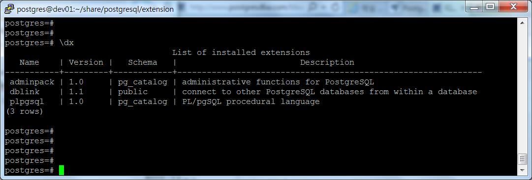 PostgreSQL-Postgresql에서 Postgresql dblink 사용하기